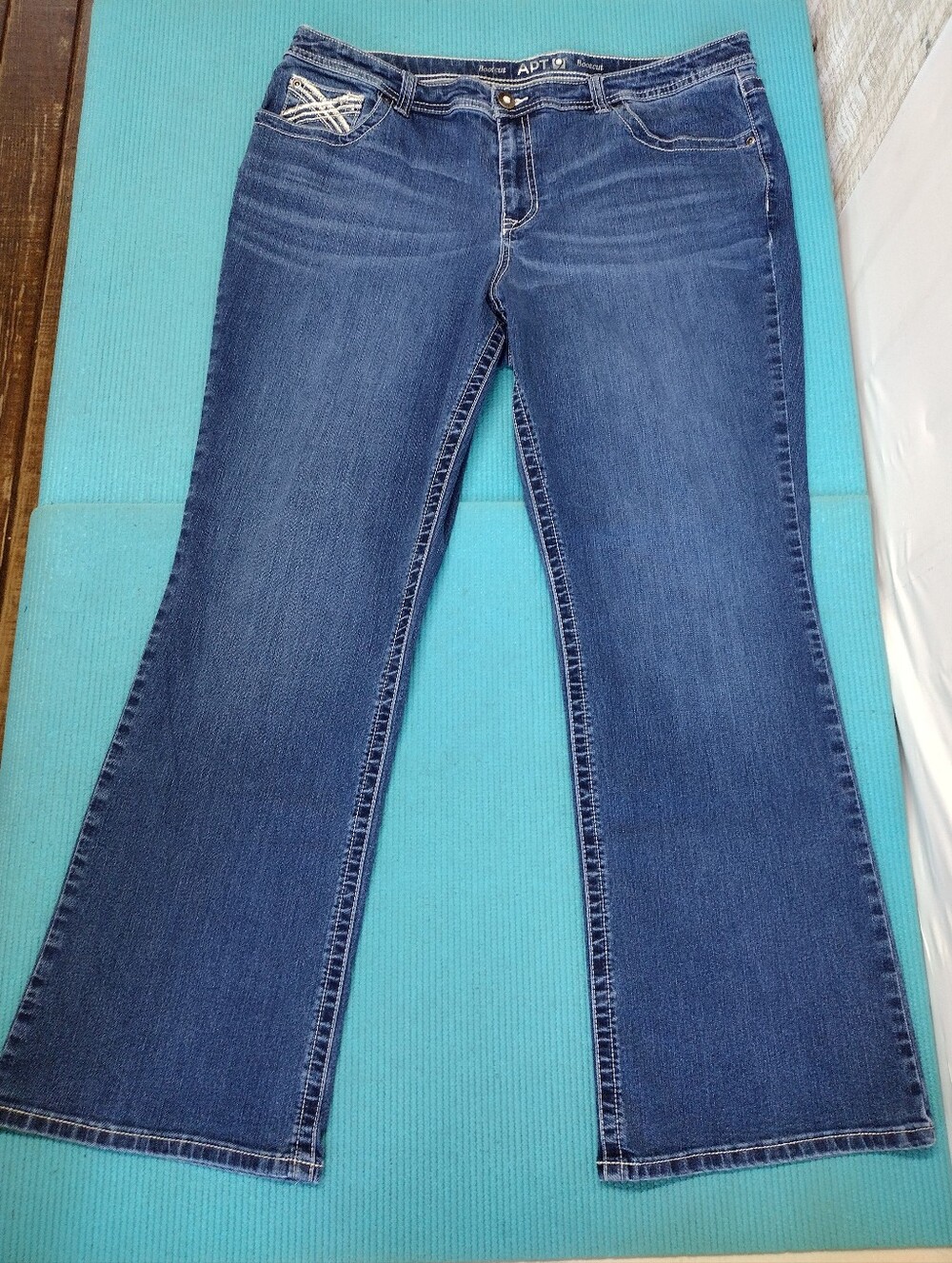 Apt. 9 Women's Bootcut Low Rise Jeans Stretch - 18W